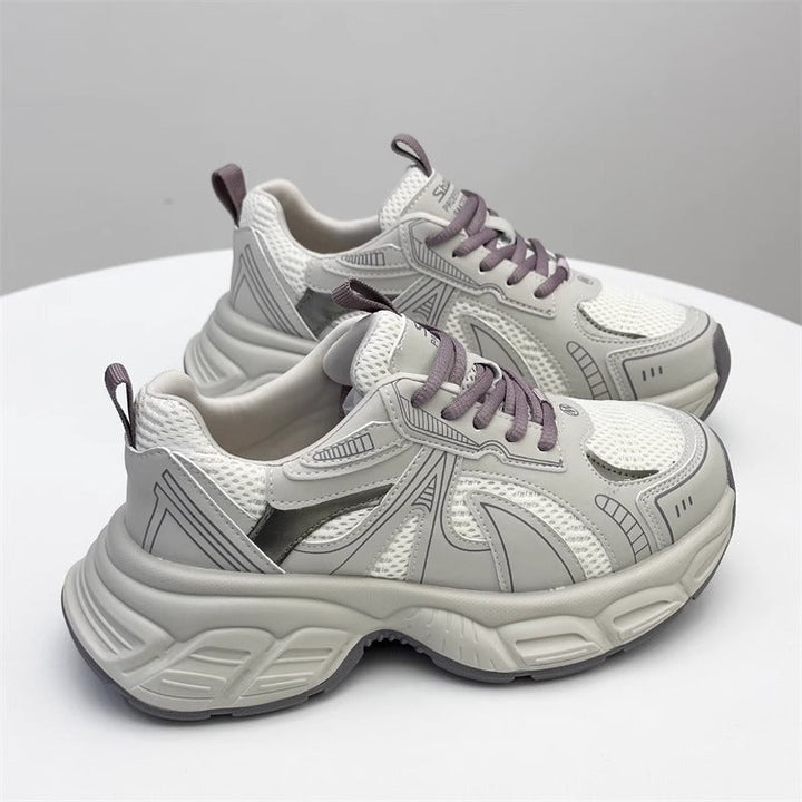 Damen Sportliche Laufsneaker mit atmungsaktiver Mesh-Technologie und dämpfendem Sohlenprofil Drune