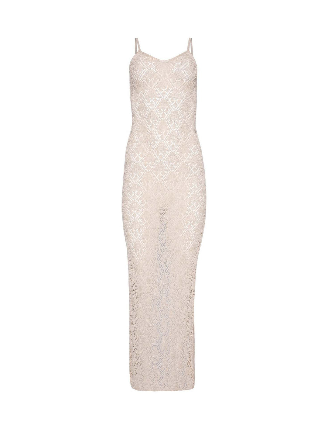 Damen lässiges Strickkleid mit seitlichem Schlitz und tiefem V-Ausschnitt Drune