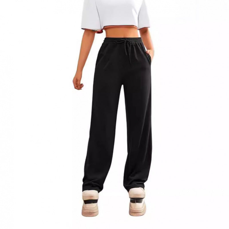 Damen Sweatpants mit bequemer Passform und elastischem Bund Drune
