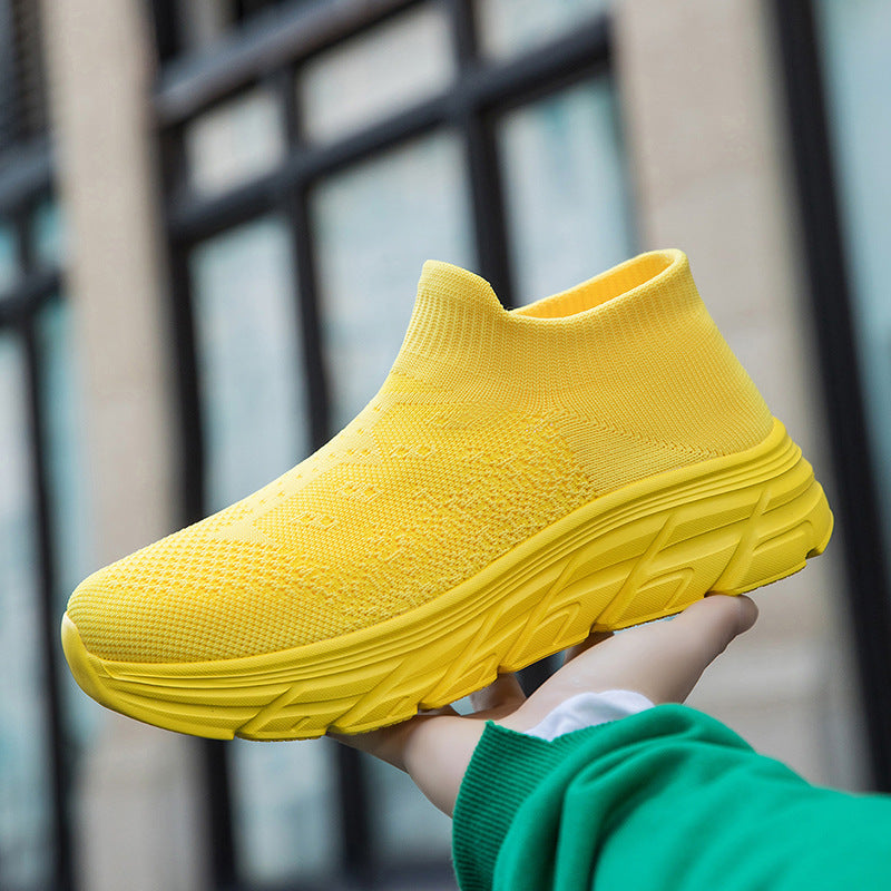 Damen Hochleistungs-Sneaker mit flexiblem Strick-Obermaterial und dämpfender Sohle Drune