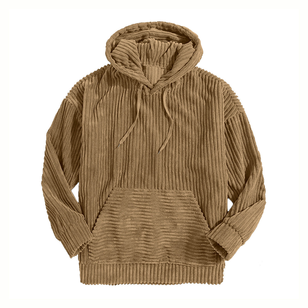 Damen Grob gestrickter Hoodie Drune