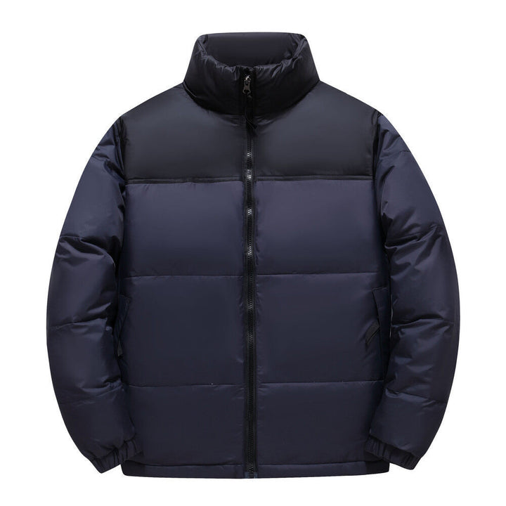 Herren modische und funktionale Steppjacke mit hohem Kragen Drune