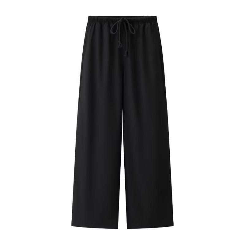 Damen Freizeithose mit weitem Schnitt und komfortablem Gummibund Drune