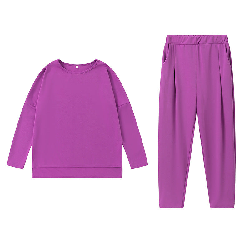 Damen Bequemes Loungewear-Set mit elastischem Bund und stylischem Schnitt Drune