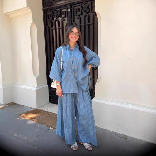 Damen lässiges 2-in-1 Outfit Drune
