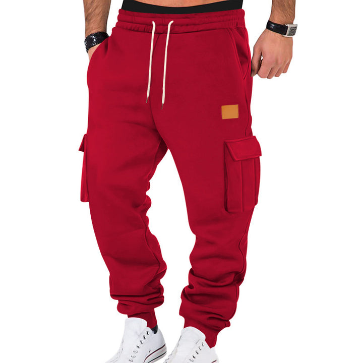 Herren Cargo-Jogginghose mit praktischen Seitentaschen und elastischem Bund Drune