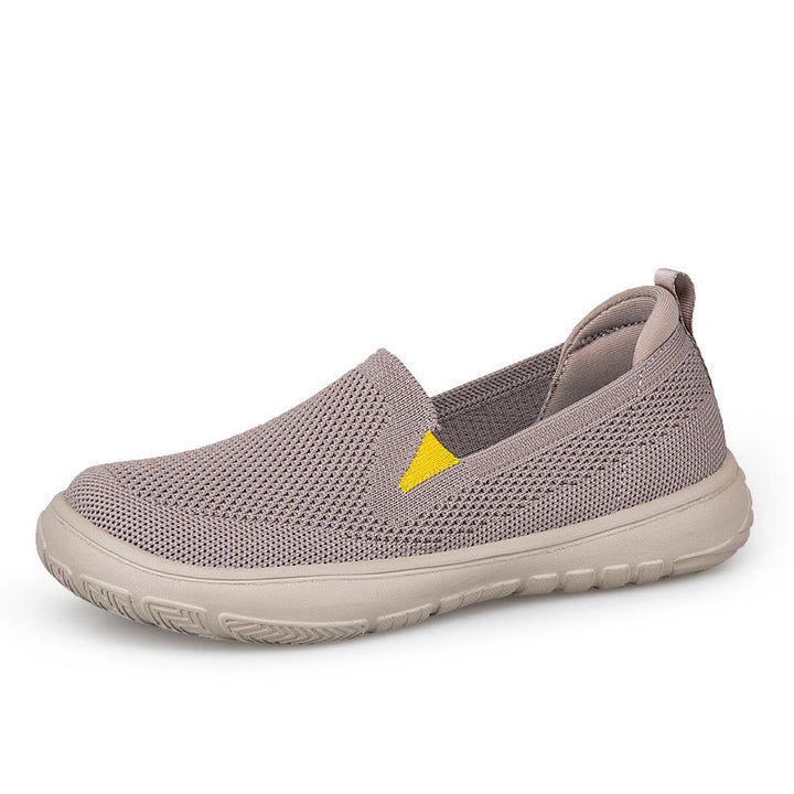 Damen nan nahtloser Strick-Slipper mit ergonomischer Fußbettenkontur und stoßabsorbierender Leichtlaufsohle Drune