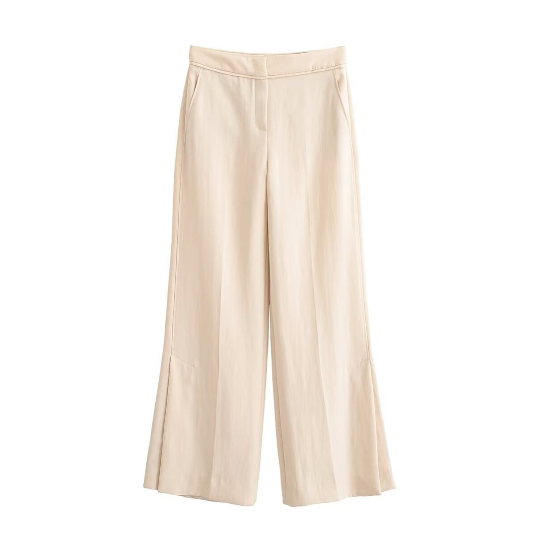 Damen Weite Palazzo-Hose mit elegantem Schnitt Drune
