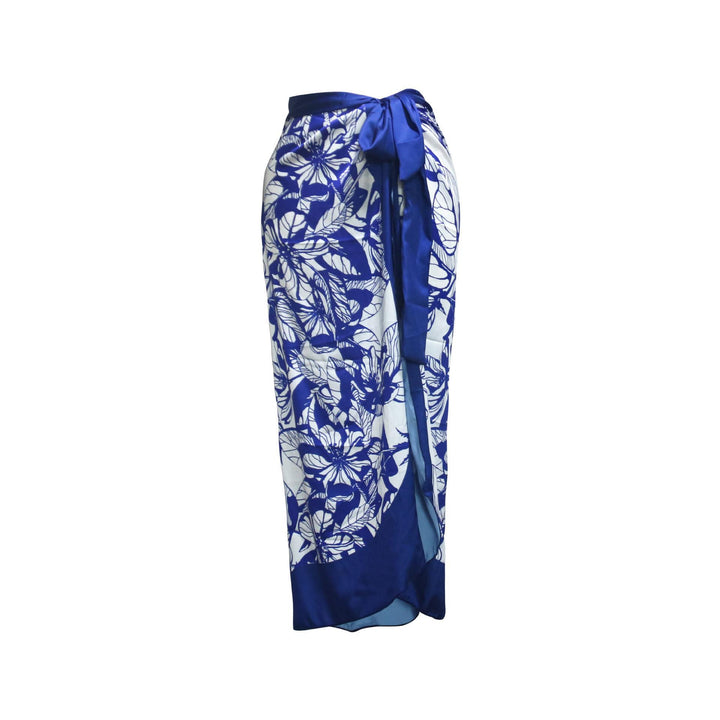 Damen Badeanzug-Set mit elegantem Oberteil und passendem Pareo Drune