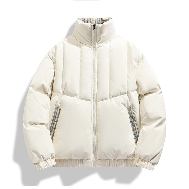 Herren isolierte Steppjacke mit hohen Kragen und praktischen Taschen Drune