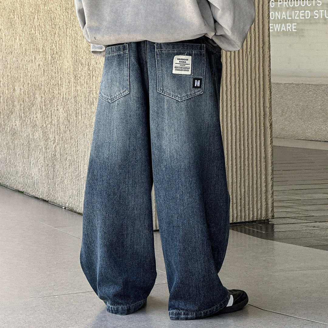 Damen weite Designer-Jeans Drune