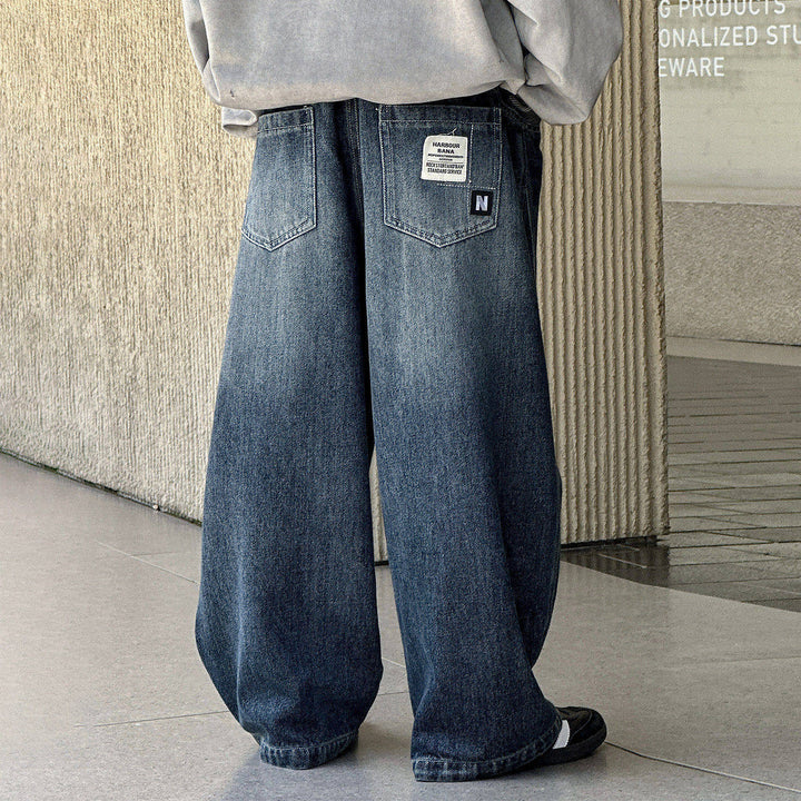 Damen weite Designer-Jeans Drune
