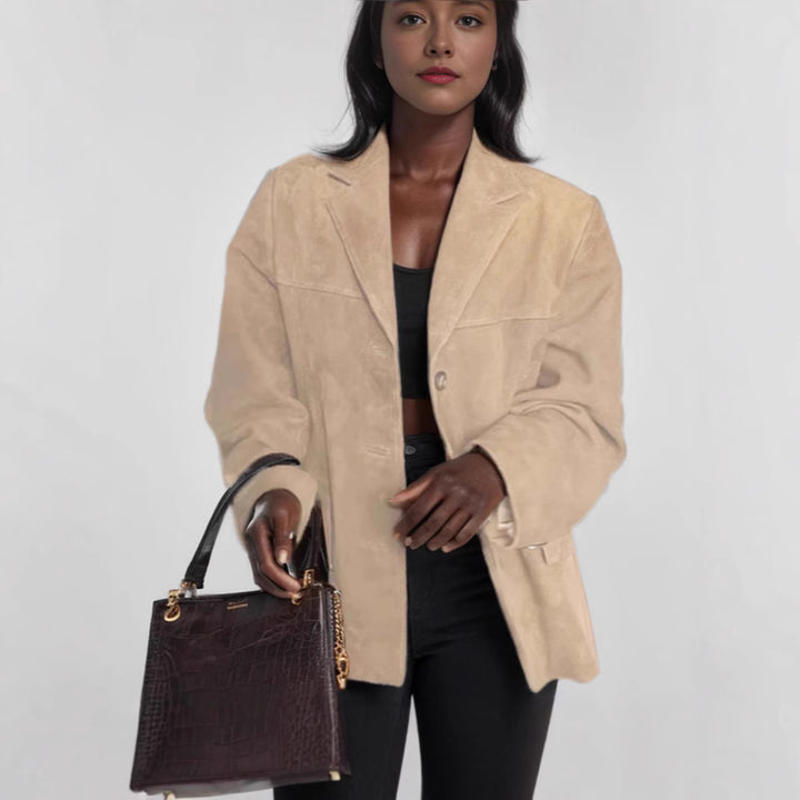 Damen modischer Oversized Blazer Drune