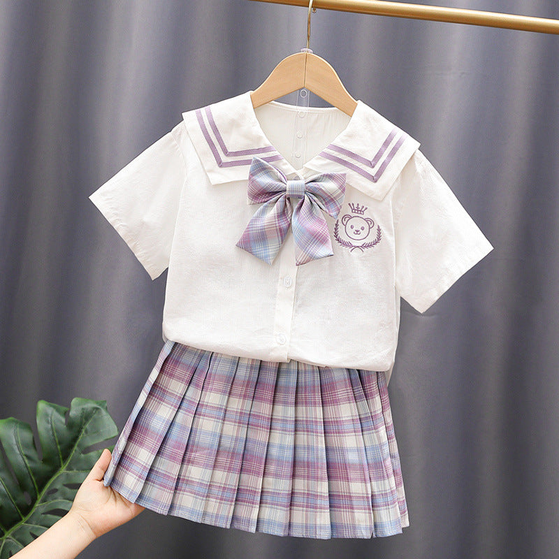 Mädchen Schuluniform Set Drune
