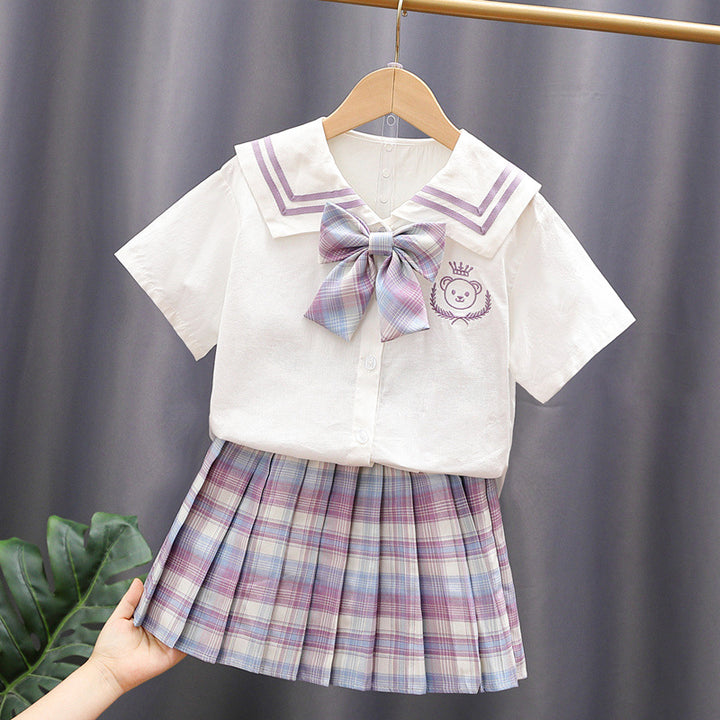 Mädchen Schuluniform Set Drune