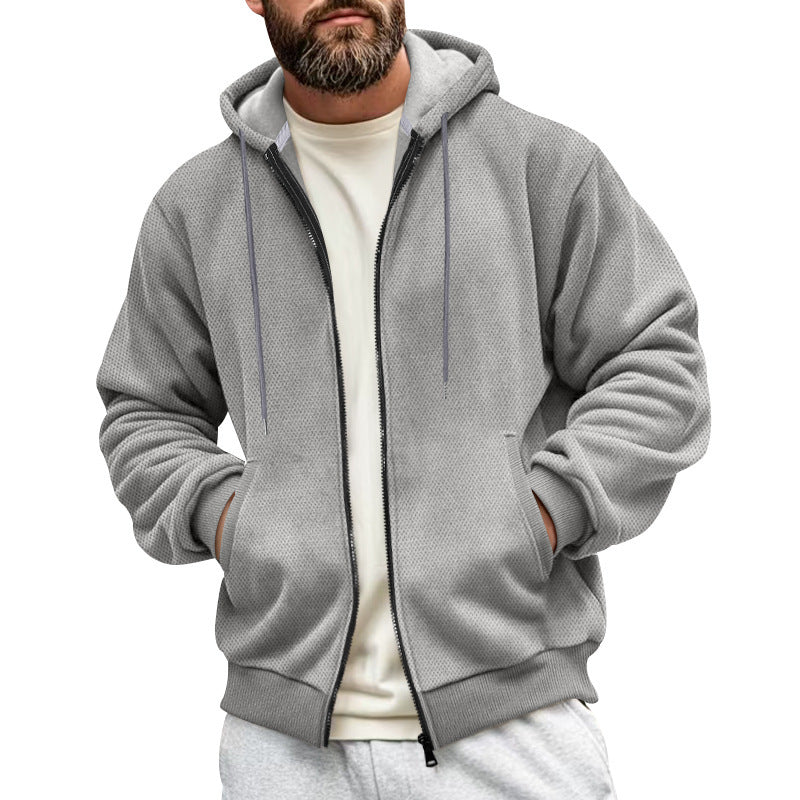 Herren Sportliche Kapuzenjacke mit innovativer Struktur Drune
