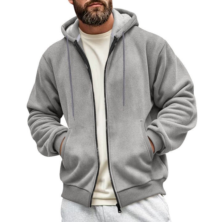 Herren Sportliche Kapuzenjacke mit innovativer Struktur Drune