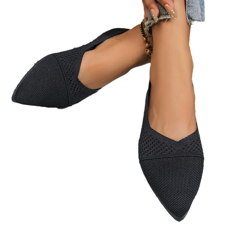 Damen Elegante und bequeme Slipper mit atmungsaktivem Obermaterial Drune