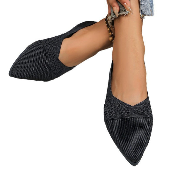 Damen Elegante und bequeme Slipper mit atmungsaktivem Obermaterial Drune