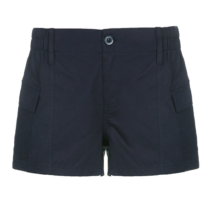 Damen Cargo-Shorts mit elastischem Bund und praktischen Seitentaschen Drune