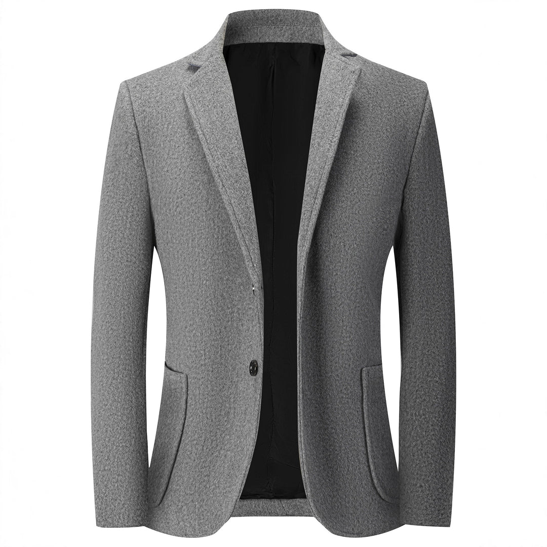Herren eleganter Strickblazer Drune