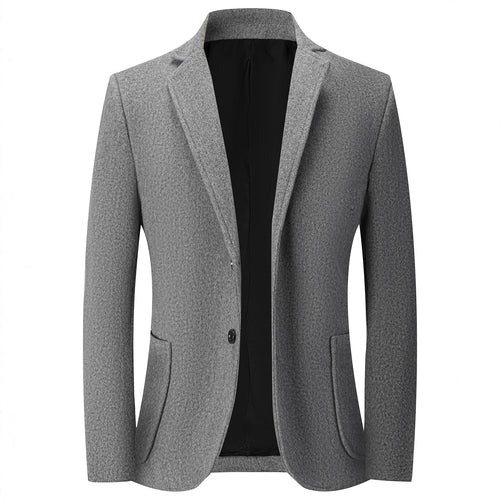 Herren eleganter Strickblazer Drune