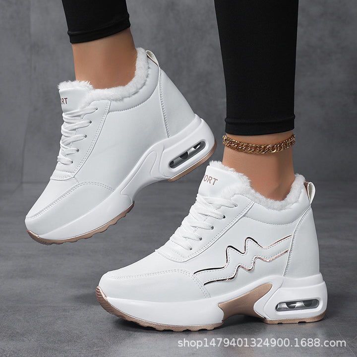 Damen Winterliche Sneaker mit kuscheligem Innenfutter Drune