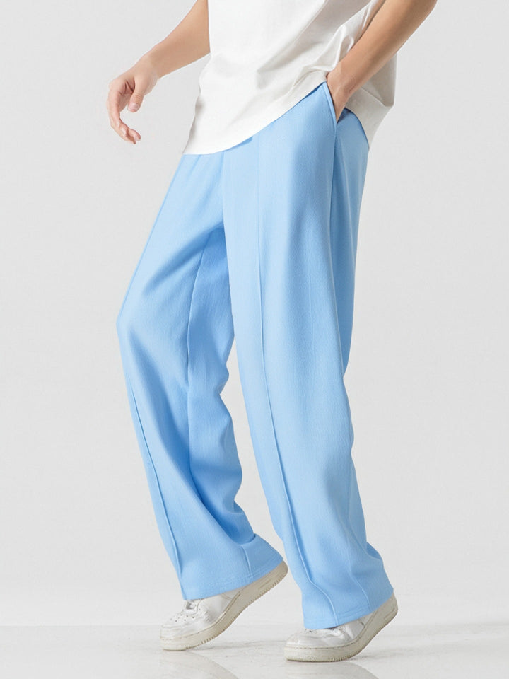 Herren Elegante, weite Freizeithose aus atmungsaktivem Gewebe Drune