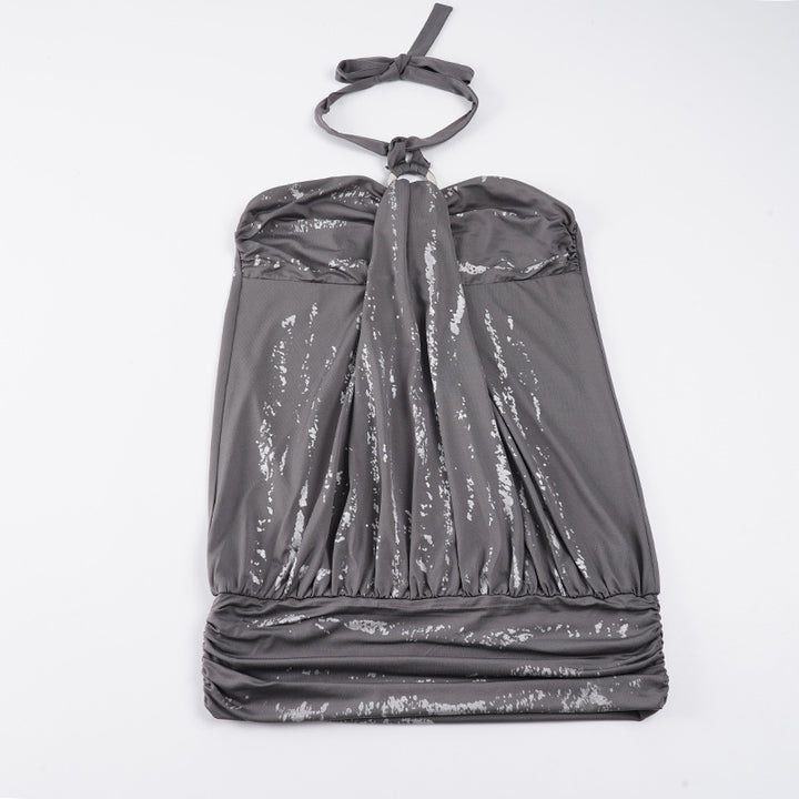 Damen Feierliches Neckholder-Kleid mit schimmerndem Effekt Drune