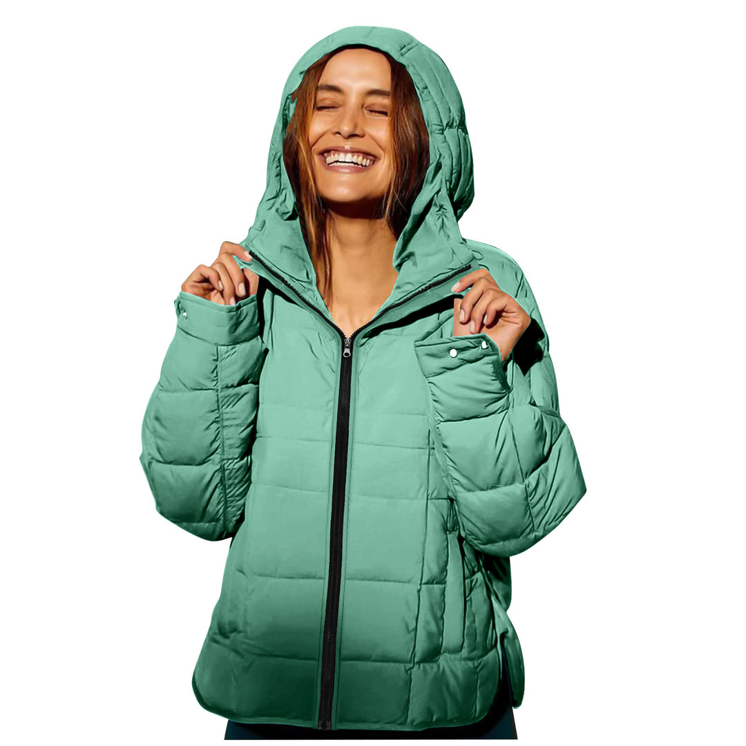 Damen Winterjacke mit abnehmbarer Kapuze und wasserabweisender Beschichtung Drune