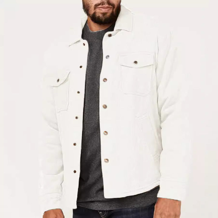 Herren Cordjacke mit praktischen Taschen und stylischem Design Drune