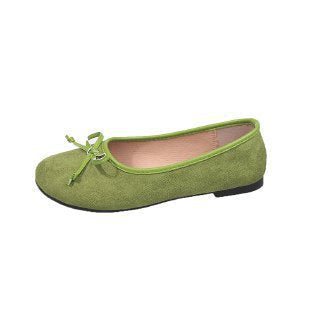 Damen Ballerinas mit feiner Schleifenapplikation Drune