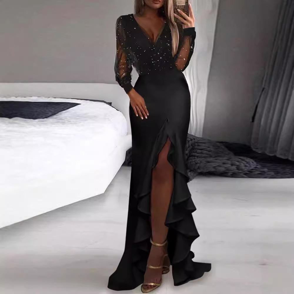 Drune | Elegantes Pendler-Langrockkleid