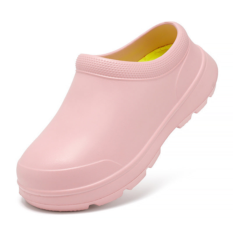 Damen Rutschfeste und leichte Clogs aus flexiblem Material Drune