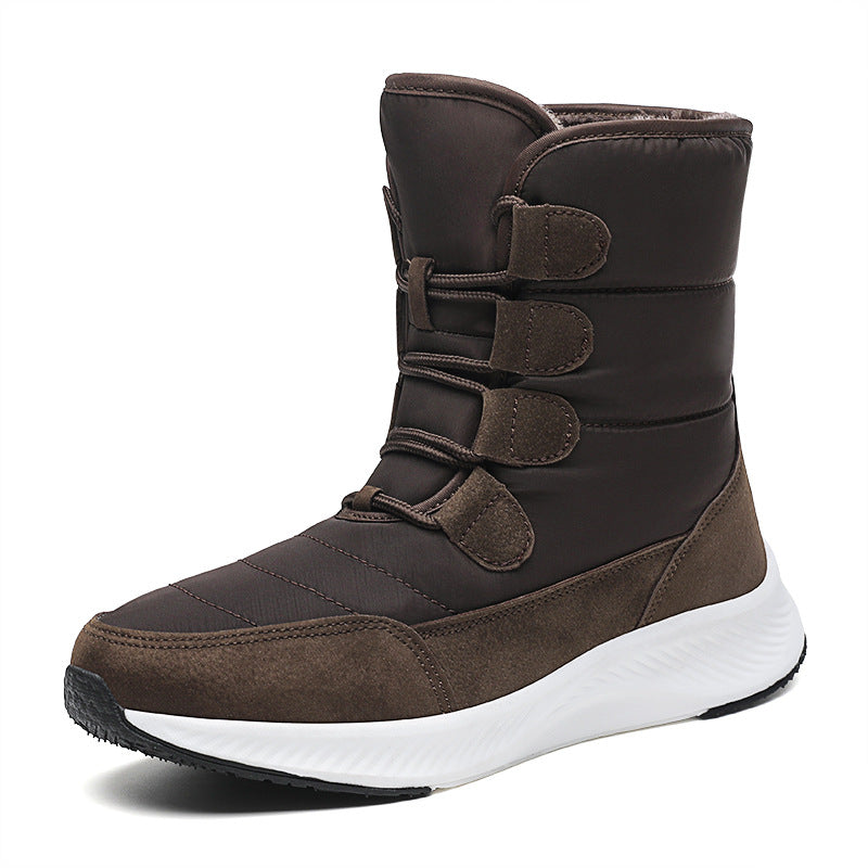 Damen Winterstiefel mit rutschfester Sohle und isolierender Fütterung Drune