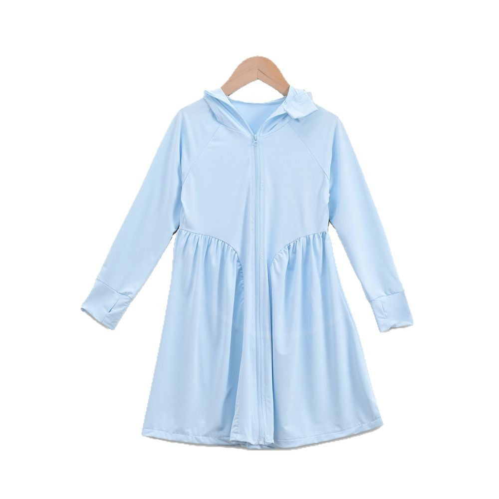 Damen atmungsaktive UV-Schutzjacke mit hohem Kragen Drune