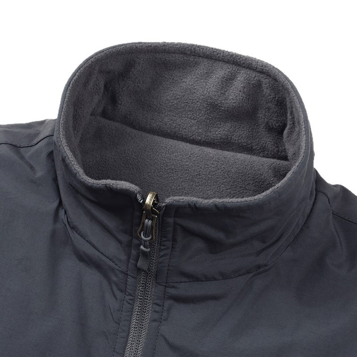 Herren Utility-Weste mit zahlreichen Taschen und steigender Kragenstruktur Drune
