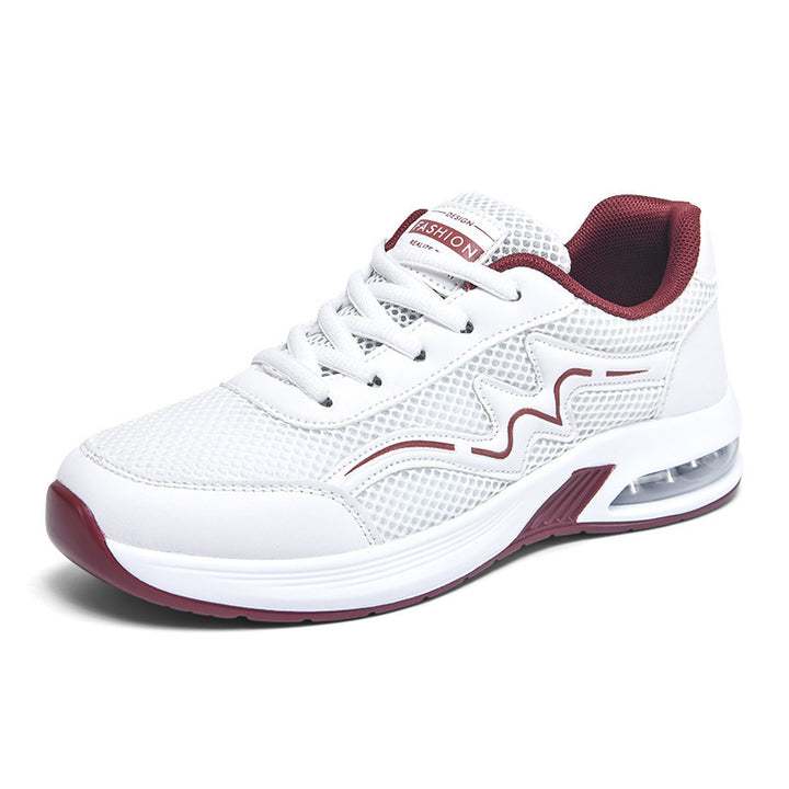 Damen nan City-Walking-Sneaker mit sichtbarer Fersenluftkammer und ergonomischer EVA-Dämpfung Drune