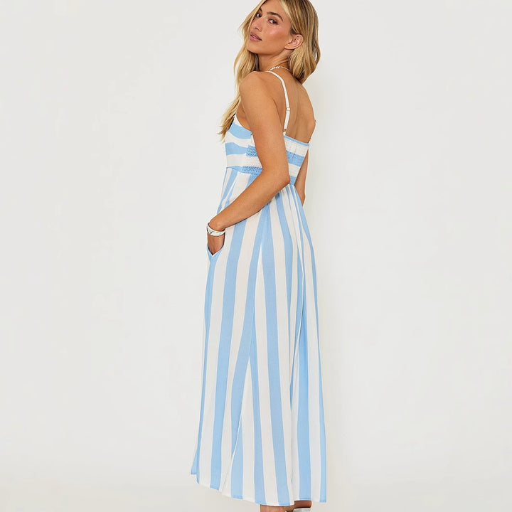 Damen Maxikleid Drune