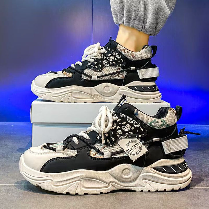 Damen Sportliche Chunky Sneakers mit robustem Design und rutschfester Sohle Drune