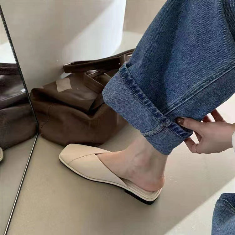 Damen Mules mit elegantem Überkreuz-Design und komfortabler Fußbettung Drune