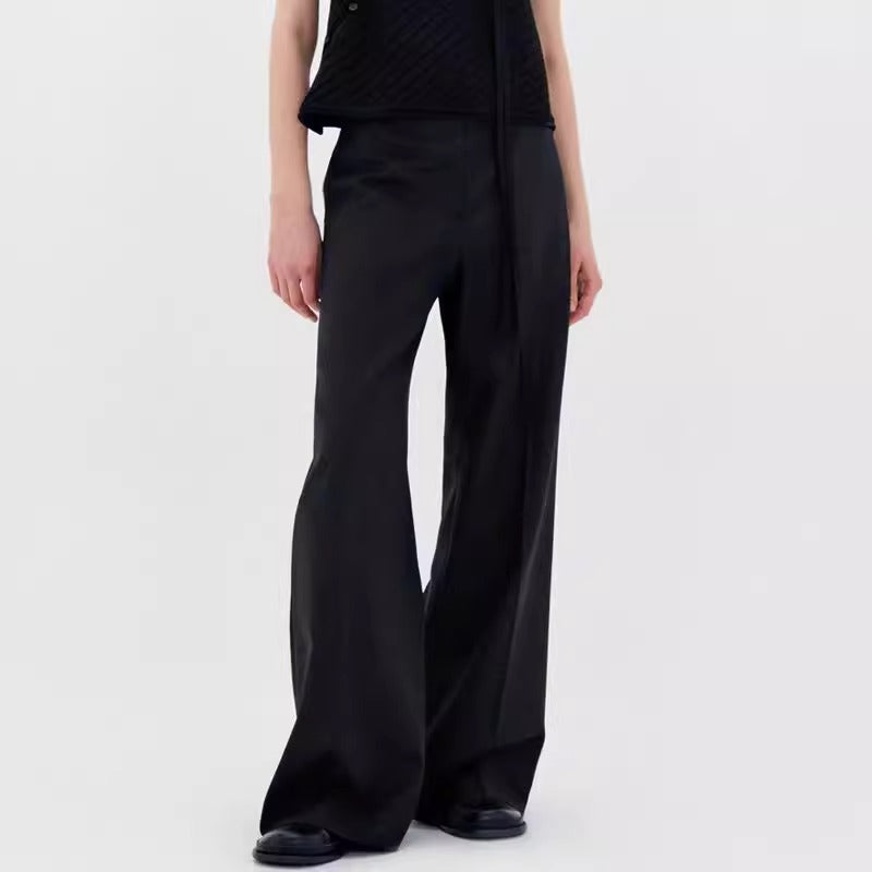 Damenweite elegante Anzughose Drune
