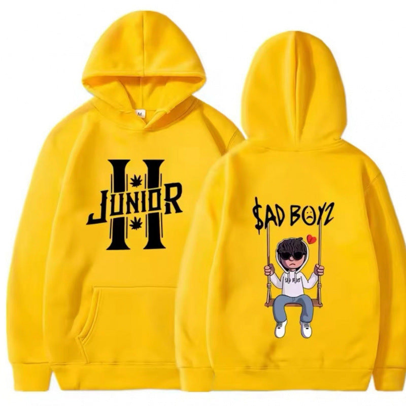 Damen Hoodie mit einzigartigem grafischen Design und gemütlicher Passform Drune