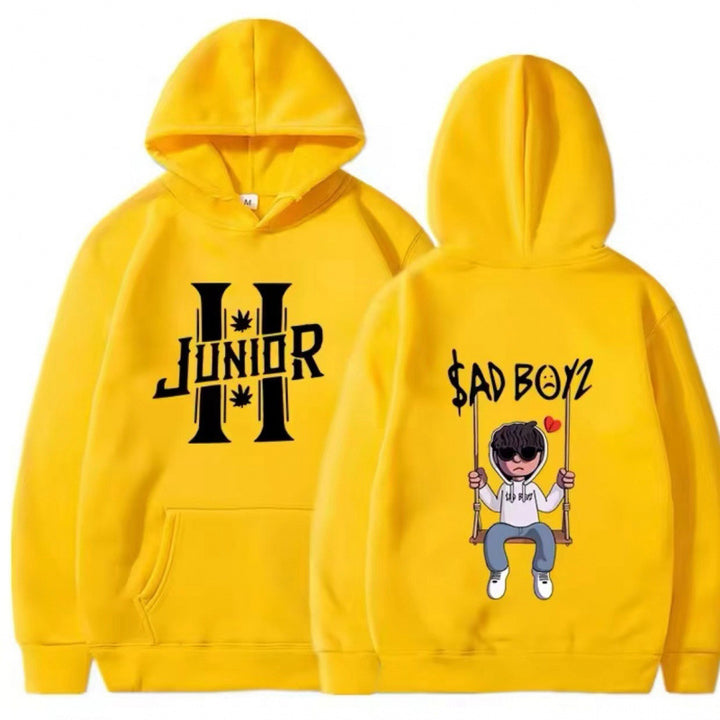 Damen Hoodie mit einzigartigem grafischen Design und gemütlicher Passform Drune
