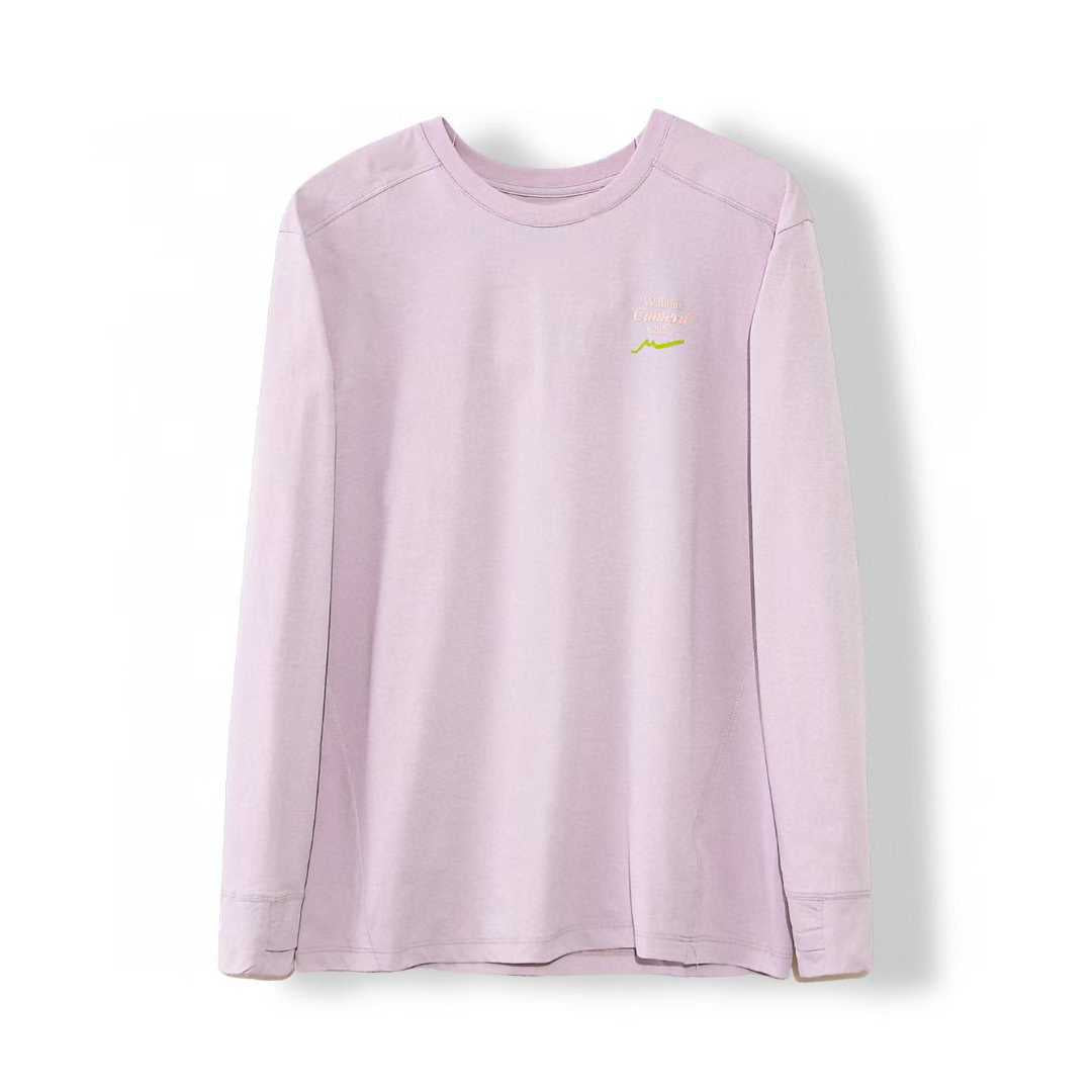Damen Sportliches Langarmshirt mit innovativer Gewebestruktur Drune