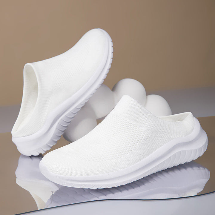 Damen nan Slip-On-Stricktrainer mit sockenhaftem Schaft und ergonomischer Dämpfungssohle Drune