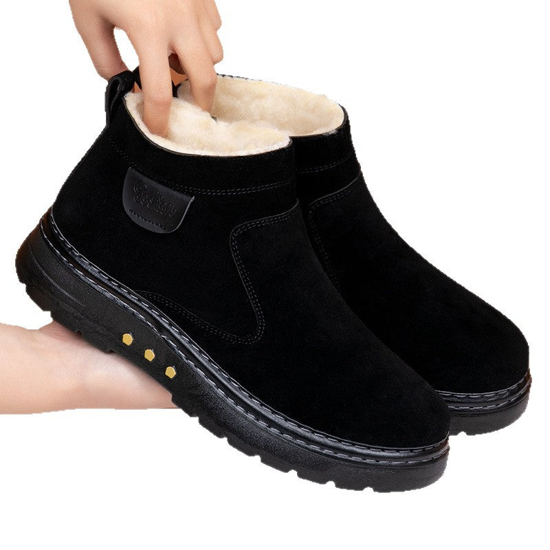 Damen Warmgefütterte Stiefeletten Drune