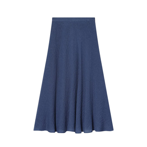 Damen Maxirock mit fließendem Schnitt und asymmetrischen Details Drune