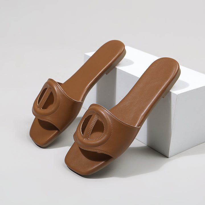Damen Schlappen im minimalistischen Design Drune