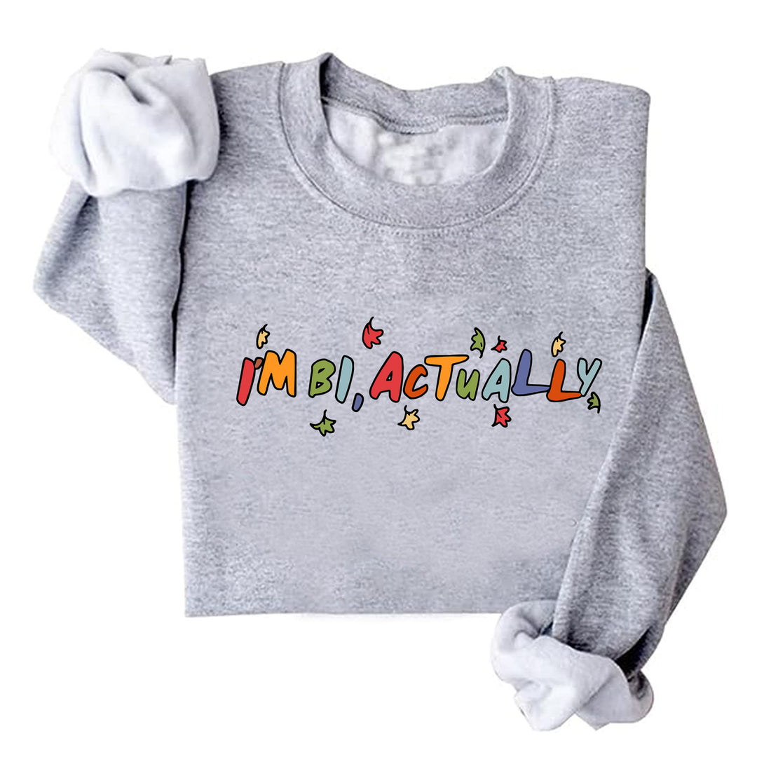 Damen Sweater mit kreativem Druck und lässigem Schnitt Drune